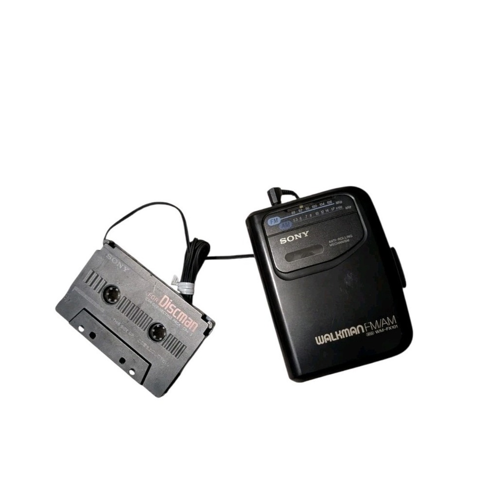 Sony Walkman AM/FM WM-FX101 Portable Radio Cassette Player